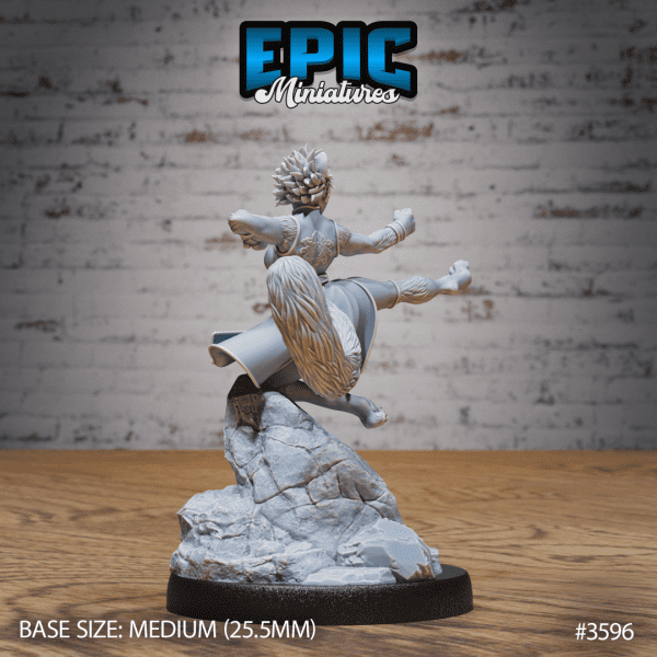 Cat Girl Monk Kick - Image 2