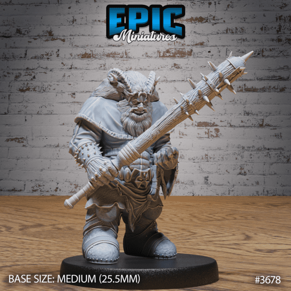 Dwarf Tiefling Mace