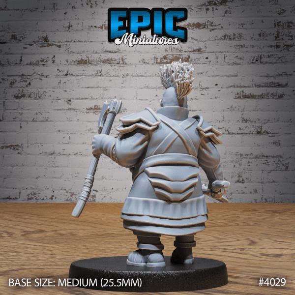 Villager Dwarf Warrior - Image 2