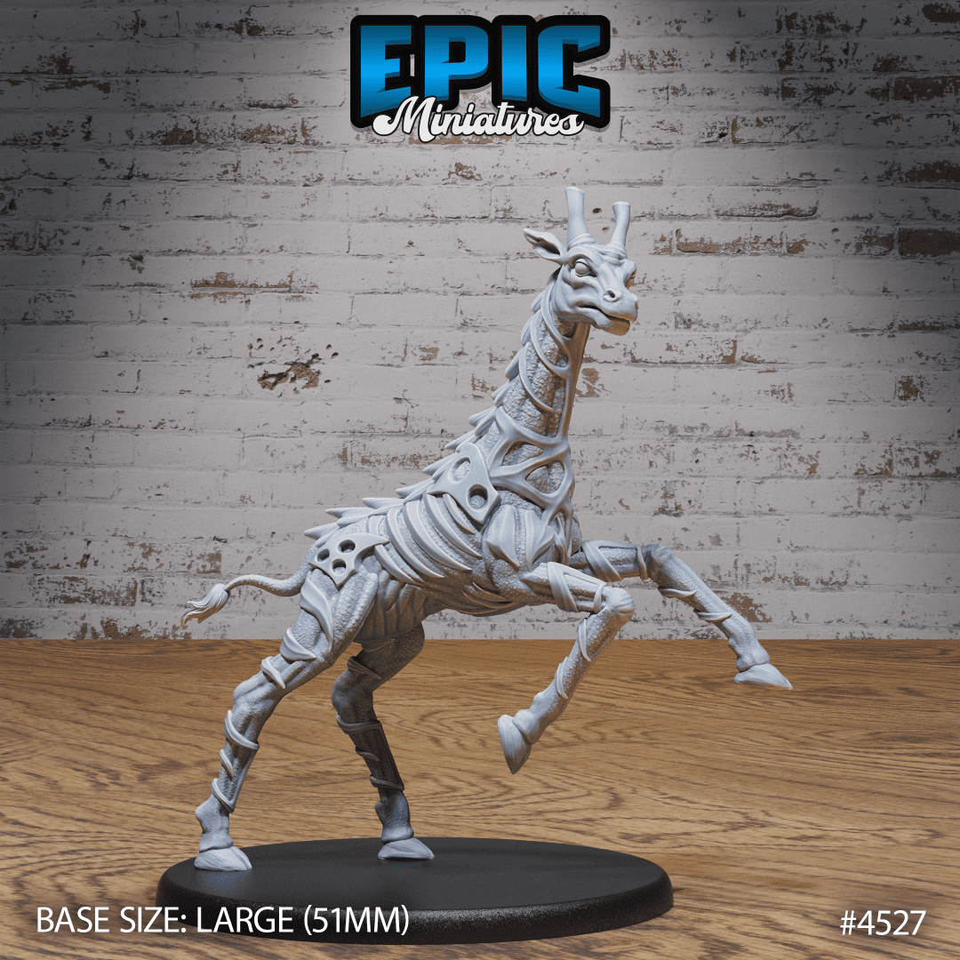 Giraffe Exo Skeleton Run