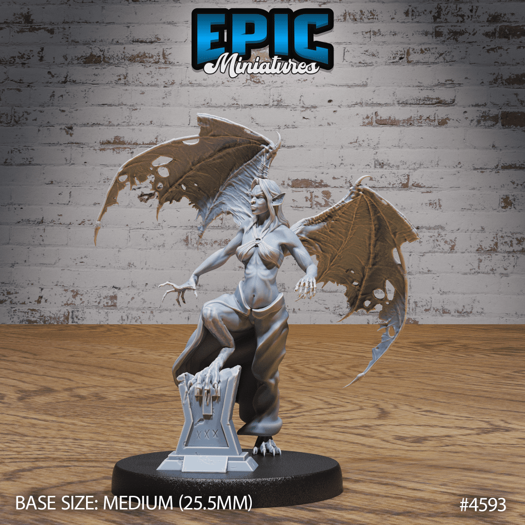 Vampire Lady Tombstone