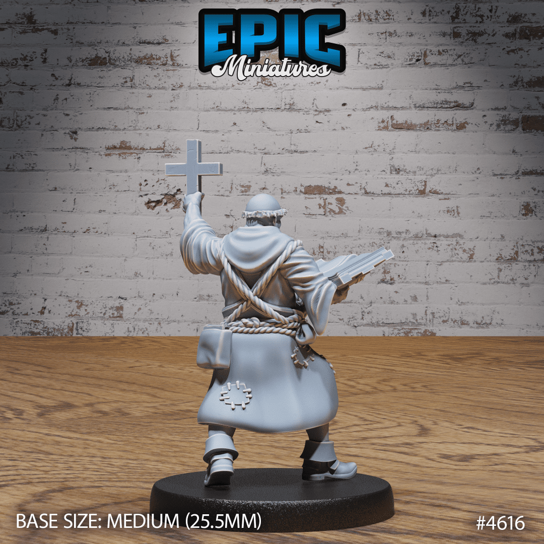 Medieval Cleric Monk - Image 2