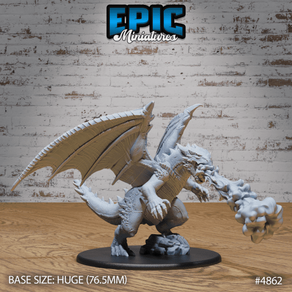 Bipedal Dragon Firebreath