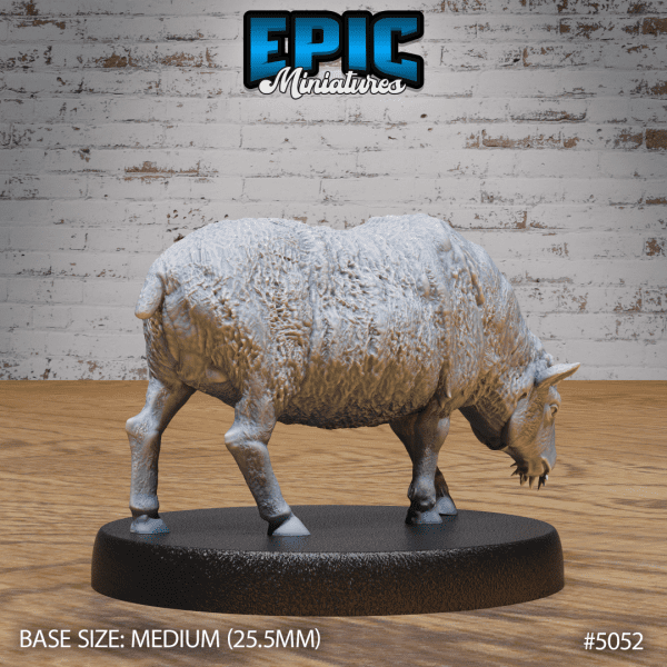 Sheep Eating - Image 2