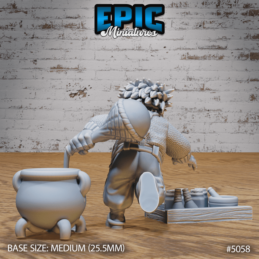 Halfling Villager Alchemist - Image 2