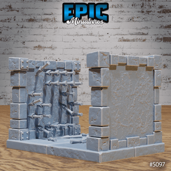 Prison Scatter Arrow Trap Activated