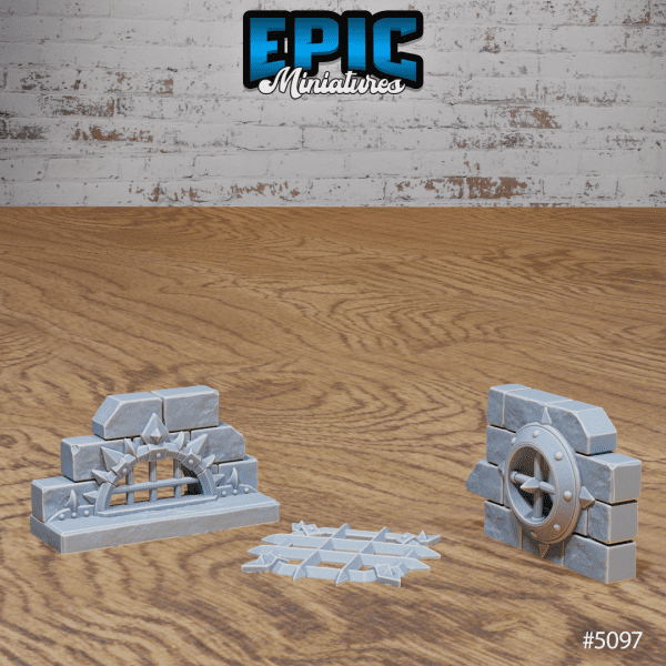 Prison Scatter Floor Decoration
