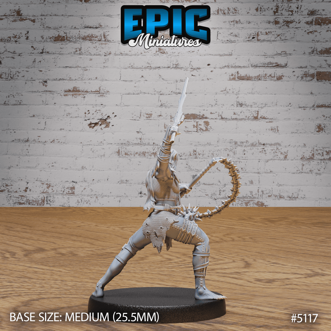 Half-Drow Slave Master Attack - Image 2