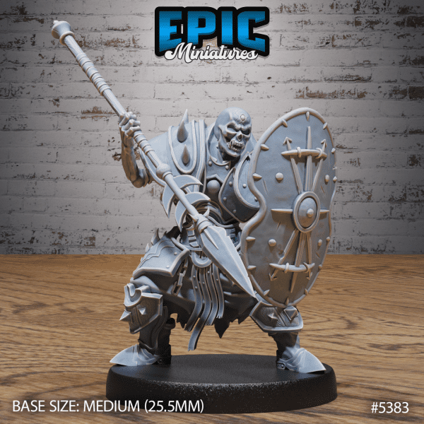 Skeleton Heavy Gladiator Spear v1